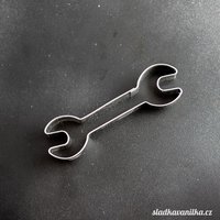 Ausstechform - Schraubenschlüssel, Lebkuchen, Keks Edelstahl von SladkaVanilkaCZ