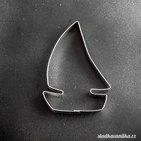 Ausstechform - Segelboot, Lebkuchen, Keks, Weißblech Ausstechform - Segelboot, Lebkuchen, Keks, Weißblech von SladkaVanilkaCZ