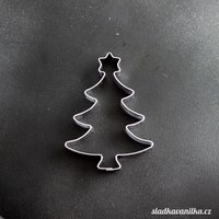 Ausstechform - Weihnachtsbaum, Lebkuchen, Keks Edelstahl Ausstechform - Weihnachtsbaum, Lebkuchen, Keks Edelstahl von SladkaVanilkaCZ