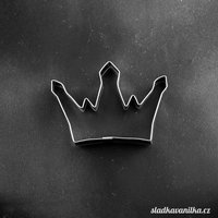 Ausstechform - Königskrone, Lebkuchen, Keks Edelstahl von SladkaVanilkaCZ