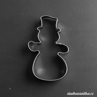 Ausstechform - Schneemann, Lebkuchen, Keks Edelstahl Ausstechform - Schneemann, Lebkuchen, Keks Edelstahl von SladkaVanilkaCZ