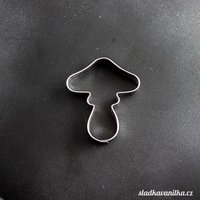 Ausstechform - Fliegenpilz, Lebkuchen, Keks Edelstahl von SladkaVanilkaCZ