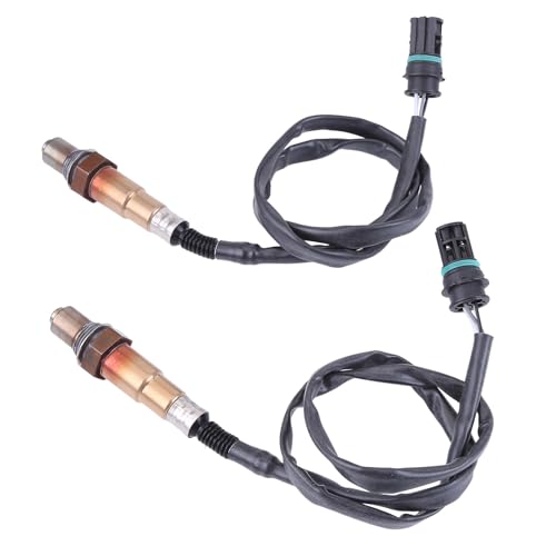 Slakerbe 2 Stück Lambdasonde Regelsonde Kompatibel für B*MW N52 N53 N54 E87 E90 E60 E83 E84 E70 E85 O2 Oxygen Sensor 0258010412 0258010413 0258010422 0258010414 0258006790 von Slakerbe