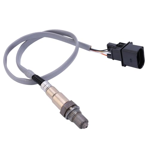 Slakerbe 2x Lambdasensor Regelsonde vor Kat Diagnosesonde nach Katalysator Kompatibel mit Peugeot 107 Citroen C1 Aygo 1.0 2005-2014 Yaris 2005-2020, 0258006720 0258006721 Sauerstoffsensor O2 Sensor von Slakerbe
