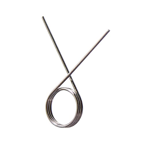 Slakerbe Kupplungshebel Feder, Durchmesser 6Mm Länge 12Mm Auto Schalthebel Feder Bremshebe Feder Mini Edelstahl Auto Getriebe Feder Kompatibel Mit 1Er Serie 2Er Serie X1X3,Silber von Slakerbe