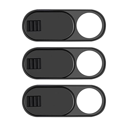 Slakerbe Webcam Abdeckung Slide 3 Stück ABS Webcam Abdeckung Webcam Abdeckung Slider Autoinnenraum zum Schutz der Privatsphäre Kompatibel für Modell 3, 10 cm x 5 cm x 1 cm von Slakerbe