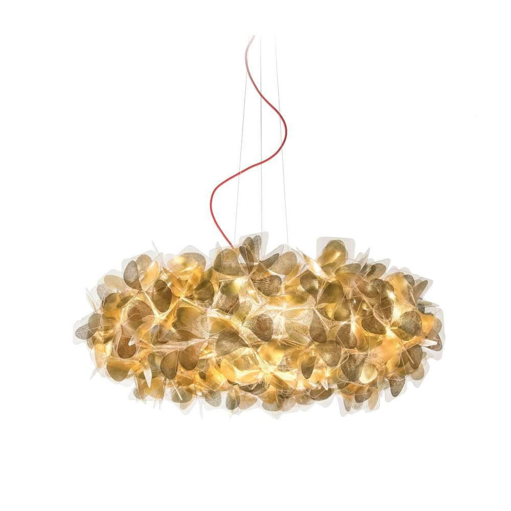 SLAMP - Clizia Pendelleuchte Mama Non Mama Large Gold/Red Slamp von Slamp