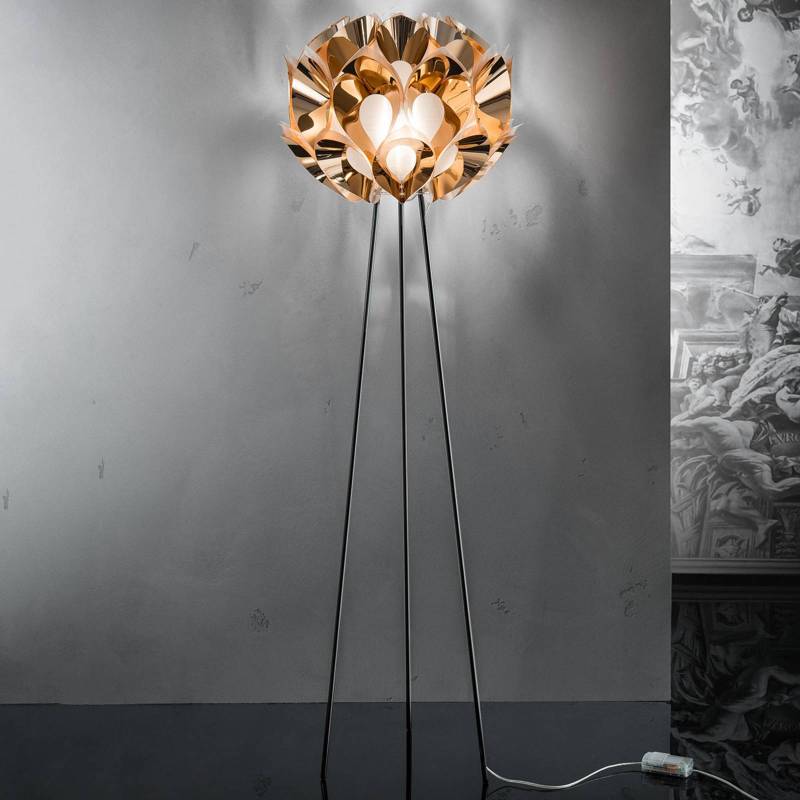 Slamp Flora - Designer-Stehlampe, kupfer von Slamp