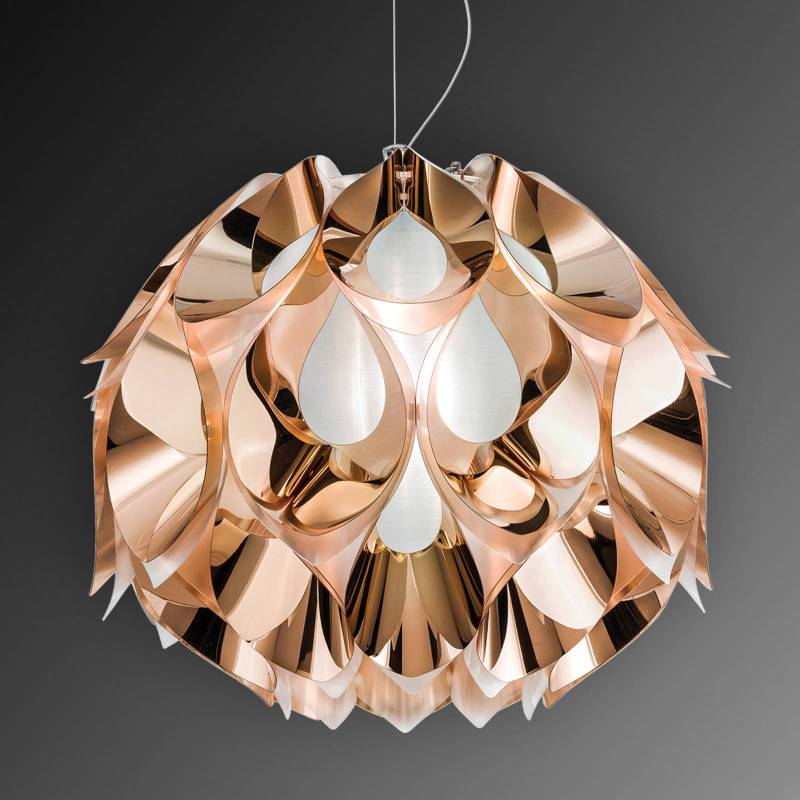 Slamp Flora - Design-Hängeleuchte, kupfer, 50 cm von Slamp