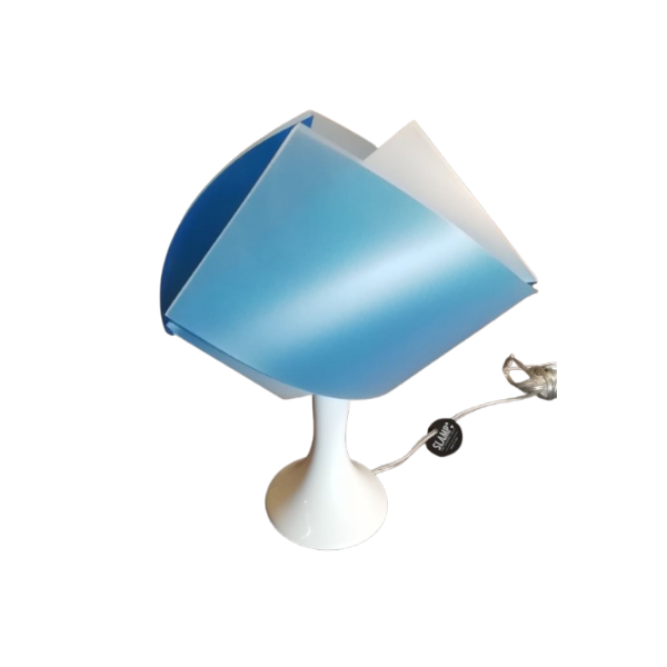 Gemmy Blaue Tischlampe von Spalletta – Croce e Ragnisco, Slamp von Slamp
