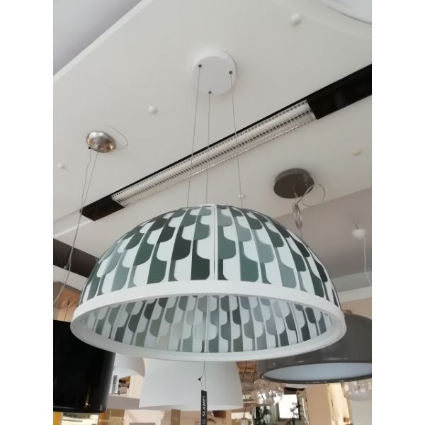 Grüne Kuppel Pendelleuchte, Slamp Grüne Kuppel Pendelleuchte, Slamp von Slamp