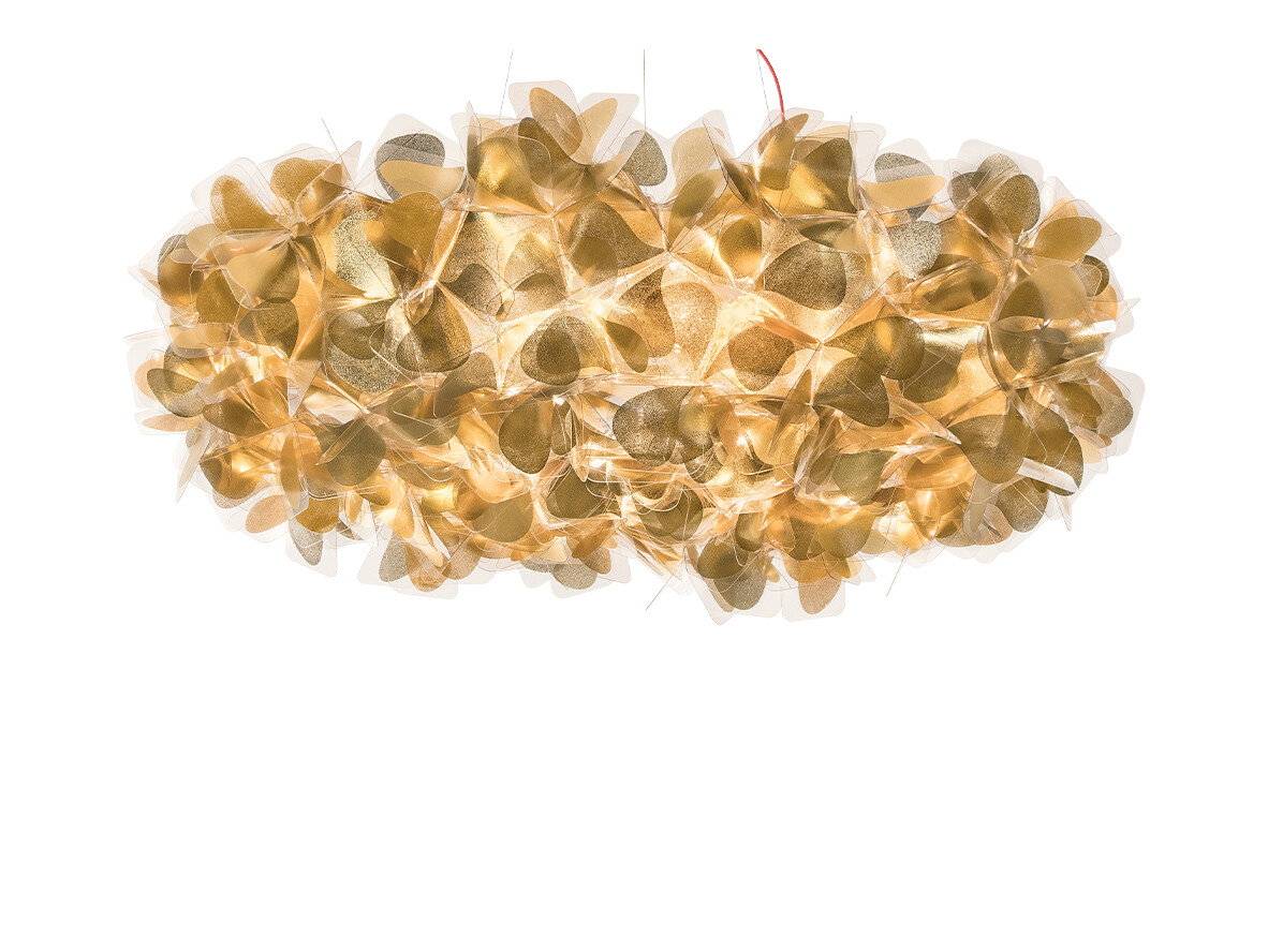 SLAMP - Clizia 130 Pendelleuchte Mama Non Mama Gold/Red Slamp von Slamp