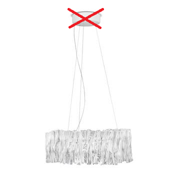 Slamp Accordéon Led Hängeleuchte Hängeleuchte Hängelampe Leuchte Defektware D-Ware von Slamp