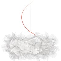 Slamp Clizia Pixel Suspension Textilkabel: rot von Slamp