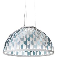 Slamp Dome LED Suspension, Ausstellungsstück blue (blau) von Slamp