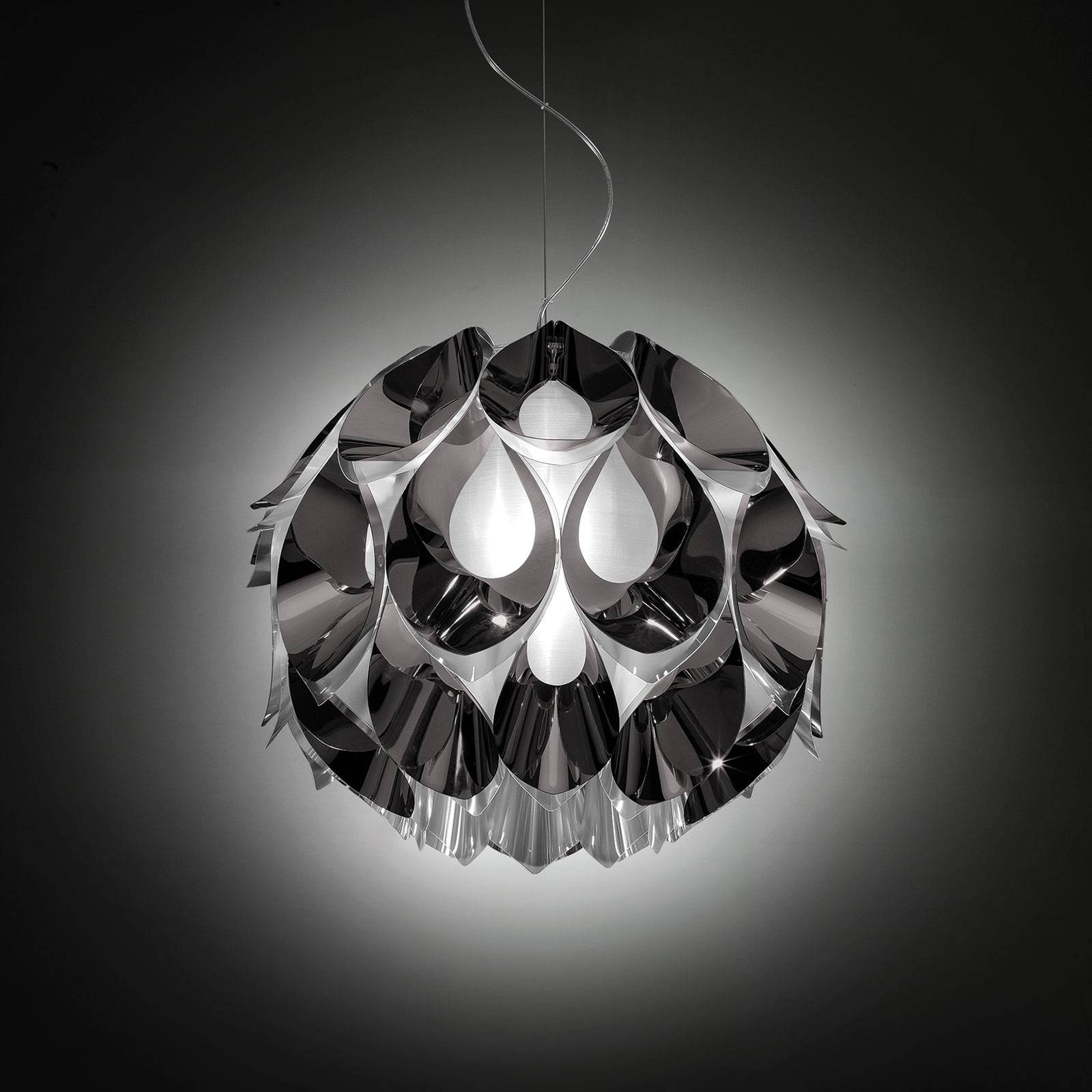 Slamp Flora M Designer-Pendelleuchte, zinn von Slamp