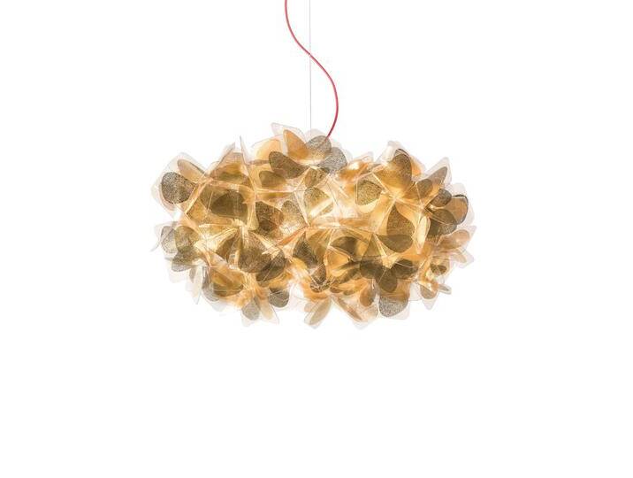 Slamp Hängeleuchte Clizia Mama Non Mama, Ø53cm, gold/rot für Wohn & Esszimmer - Gold / Messing - Modern - Kunststoff Slamp Hängeleuchte Clizia Mama Non Mama, Ø53cm, gold/rot für Wohn & Esszimmer - Gold / Messing - Modern - Kunststoff von Slamp
