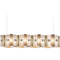 Slamp La Lollo LED Suspension Linear 140 gold (golden/gelb) von Slamp