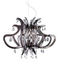 Slamp Medusa Suspension, Rückläufer pewter (zinnfarben) von Slamp