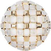 Slamp Mida Ceiling / Wall Large, 1. Generation white/gold (weiß/gold) von Slamp
