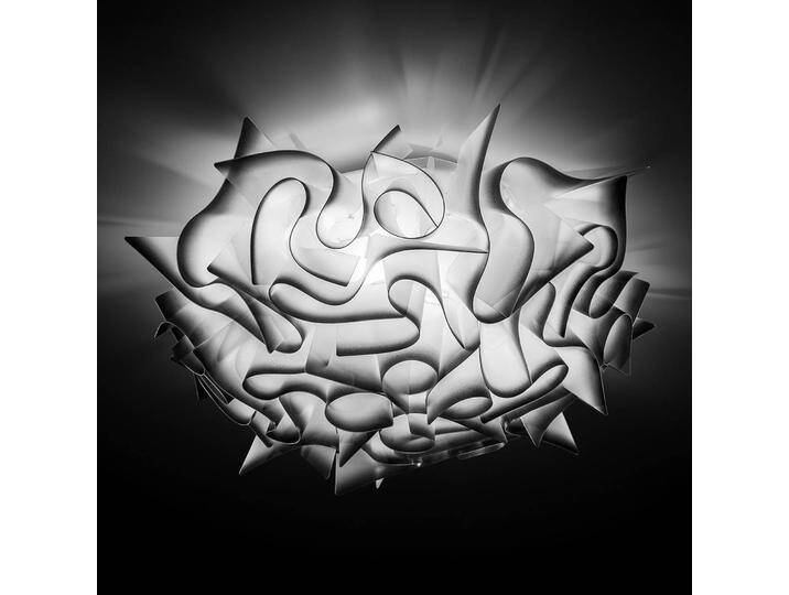 Slamp Veli - Designer-Wandleuchte Ø 32cm anthrazit für Wohn & Esszimmer - Weiß - Modern - Kunststoff Slamp Veli - Designer-Wandleuchte Ø 32cm anthrazit für Wohn & Esszimmer - Weiß - Modern - Kunststoff von Slamp