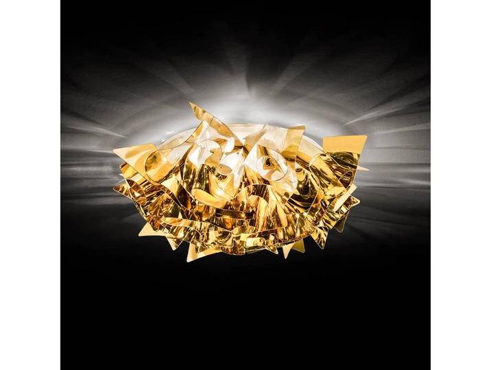 Slamp Design Deckenlampe VELI, dimmbar, messing / gold, für Wohn- / Esszimmer, Kunststoff, Design, Deckenlampe Slamp Design Deckenlampe VELI, dimmbar, messing / gold, für Wohn- / Esszimmer, Kunststoff, Design, Deckenlampe von Slamp