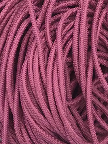 10m Gummikordel am Stück, Gummiband, freie Farbwahl, 22 Farben (Lila) von Slantastoffe