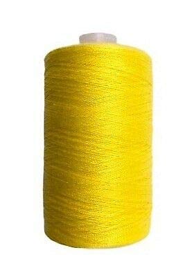 Nähgarn 40/2 Polyester 1000 yard freie Farbwahl 36 Farben (Zitronengelb) von Slantastoffe