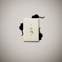 Süßes Maus Mäuse Lustige Vinyl Aufkleber Lichtschalter Abdeckung Steckdose Wand Kunstgeschenk Präsentieren Haus Dekor Dekoration Süßes Maus Mäuse Lustige Vinyl Aufkleber Lichtschalter Abdeckung Steckdose Wand Kunstgeschenk Präsentieren Haus Dekor Dekoration von SlapArtDesign