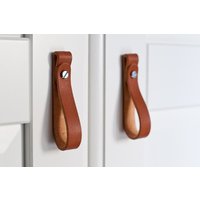 Lederknäufe, Knäufe, Möbelknäufe, Schrankknäufe, Knäufe Leder, Schrankknäufe von SlaskaLAB