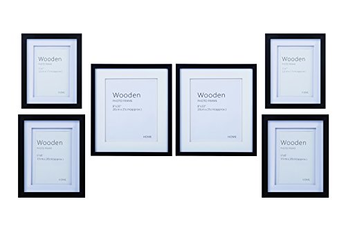 Slate & Rose Bilderrahmen, MDF, Schwarz, 25cmx20cm Slate & Rose Bilderrahmen, MDF, Schwarz, 25cmx20cm von Slate & Rose