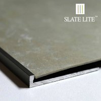 SlateLite Abschlusskante, F-Line, Aluminium, silberfarben SlateLite Abschlusskante, F-Line, Aluminium, silberfarben von SlateLite
