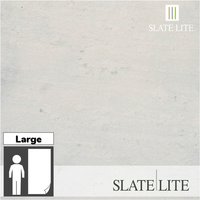 SlateLite Kalksteinfurnier »Ice Pearl«, bunt, Leicht-Schiefer - grau von SlateLite