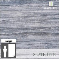 SlateLite Marmorsteinfurnier »Bright Creek«, bunt, Leicht-Schiefer - grau von SlateLite