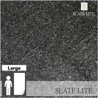 SlateLite Sandsteinfunier »Black Pearl«, bunt, Leicht-Schiefer - grau von SlateLite