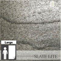 SlateLite Schieferfurnier »Argento Auro«, bunt, Leicht-Schiefer - grau von SlateLite