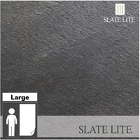 SlateLite Schieferfurnier »Galaxy Black«, bunt, Leicht-Schiefer - grau von SlateLite