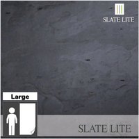 SlateLite Schieferfurnier »Nero«, bunt, Leicht-Schiefer - grau von SlateLite