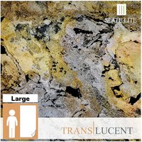 SlateLite Schieferfurnier »Translucent Falling Leaves«, bunt, Leicht-Schiefer - grau von SlateLite