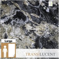 SlateLite Schieferfurnier »Translucent Rustique«, bunt, Leicht-Schiefer - grau von SlateLite