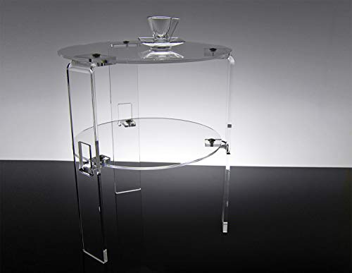Slato Moderner Designer Couchtisch aus transparentem Acryl Melitea von Slato