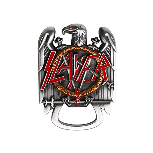 SLAYER BOTSL1 Flaschenöffner, Metall, Silber, 8.5 x 6 x 0.5 cm, 6-Einheiten SLAYER BOTSL1 Flaschenöffner, Metall, Silber, 8.5 x 6 x 0.5 cm, 6-Einheiten von SLAYER