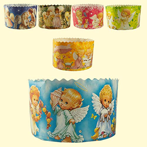 Slco Backform für Osterkuchen, Engel, H-8,5 cm, D-11cm, Weiß, Wiederverwendbar, Karton Slco Backform für Osterkuchen, Engel, H-8,5 cm, D-11cm, Weiß, Wiederverwendbar, Karton von Slco