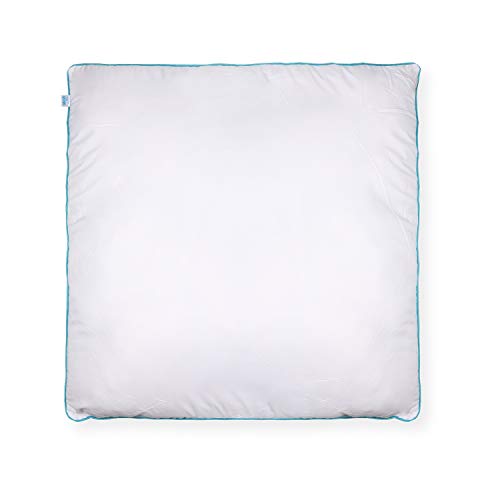 Sleeb Füllkissen 80x80 cm 1 Stück Reißverschluss Waschbar Weiß Kissen-Füllung Kissen-Inlett Innen-Kissen von Sleeb
