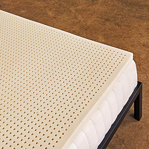 Pure Green 100% natürliches Latex Matratzenauflage – weich, 3" Twin XL von Sleep On Latex
