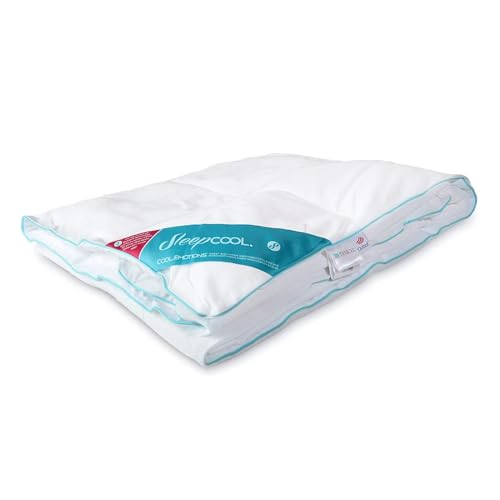 SleepCOOL. Temperaturregulierende Bettdecke COOL.Emotions, 135x220cm, 1000g Füllung, Weniger Schwitzen, Besser Schlafen von SleepCOOL.