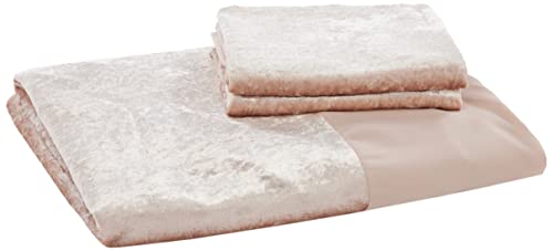 Sleepdown Bettwäsche-Set mit Kissenbezügen, Samt, 200 x 200 cm, champagnerfarben Sleepdown Bettwäsche-Set mit Kissenbezügen, Samt, 200 x 200 cm, champagnerfarben von Sleepdown