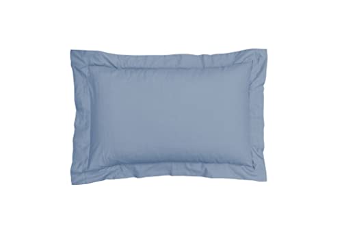 Sleepdown Kissenbezüge, 100% Reine Baumwolle, 2 Stück, Oxford, luxuriös, weich, gemütlich, Denimblau, 63 x 89 cm von Sleepdown