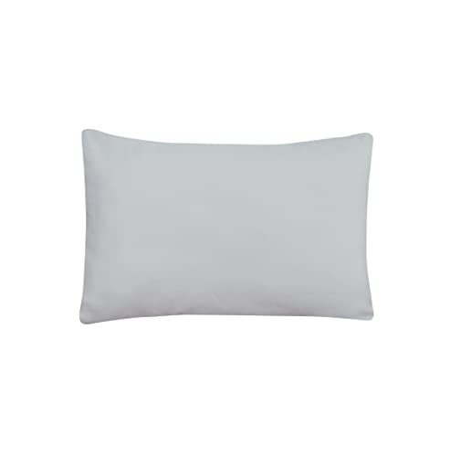 Sleepdown Kissenbezüge aus 100% Bambus, 2 Stück, luxuriös, superweich, atmungsaktiv, einfarbig, 48 x 74 cm, Weiß von Sleepdown