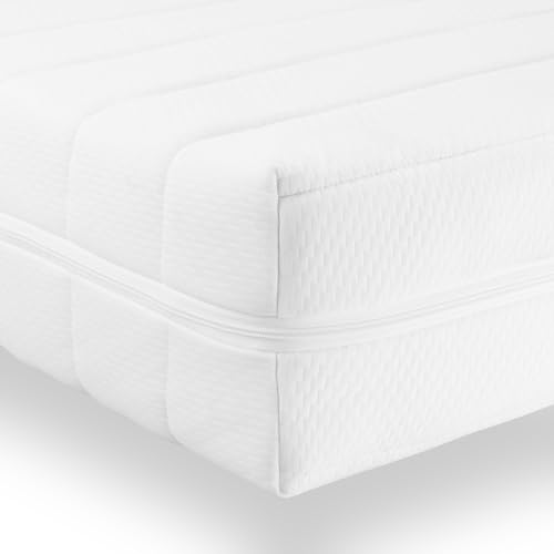 Sleepneo Ergonomische Matratze 120x200 - Kaltschaummatratze - Matratze H3 H2 - Härtegrad anpassbar - 7 Zonen Matratze - Atmungsaktiv, waschbarer Bezug - Matratzen Höhe ca. 15cm von Sleepneo